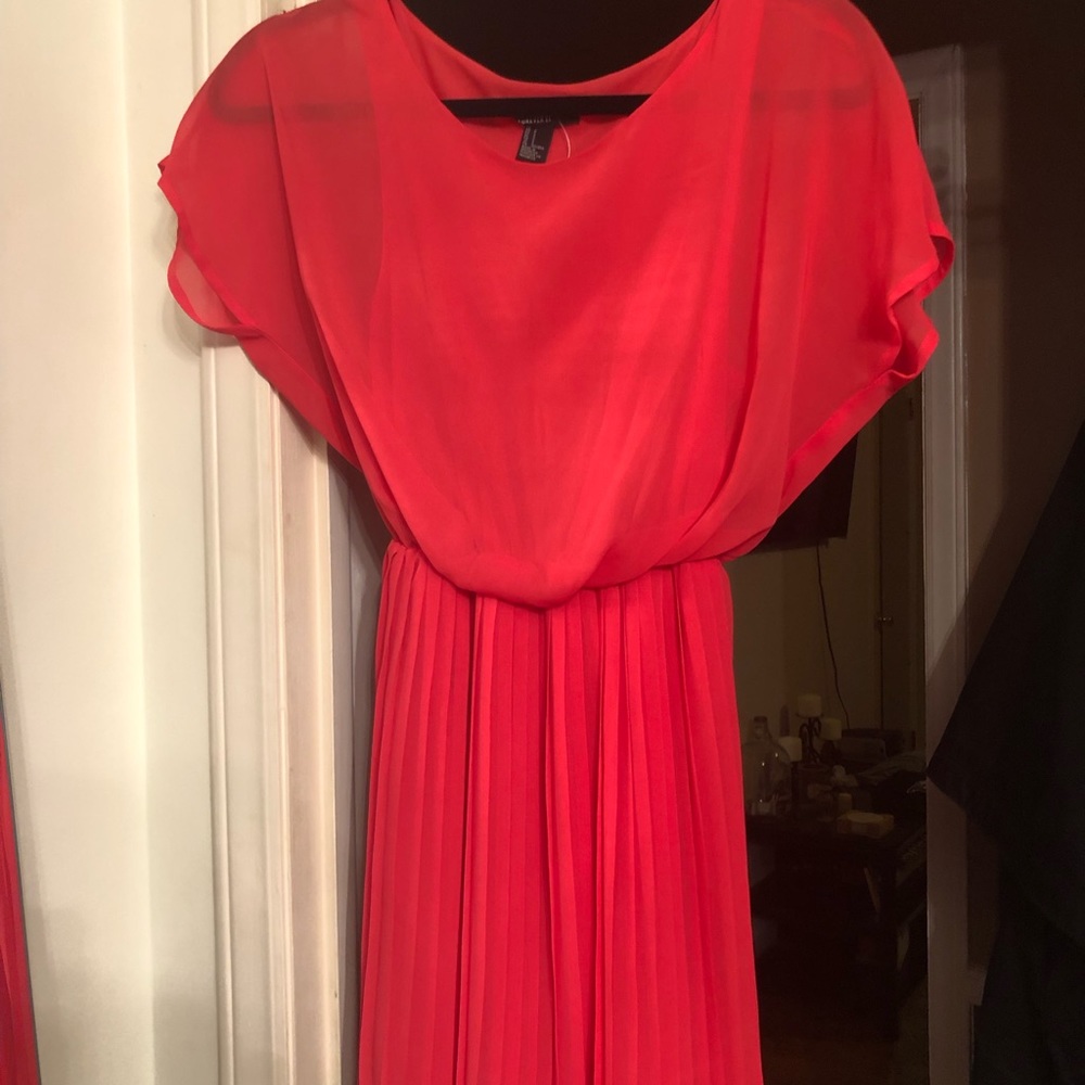 Red dress